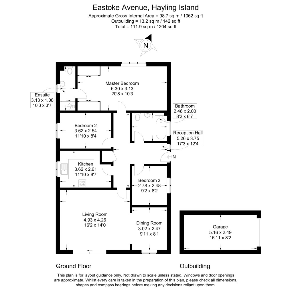 Floorplan for East Hayling, Hampshire